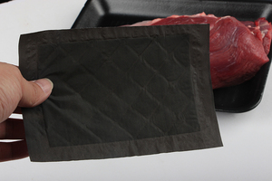 Disposable and Food Grade Food Liquid Juice Absorbent Pad With SAP Different Size and Absorbency in the Food Package Tray - Product Image 6