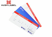 Service d'impression d'étiquettes en papier d'art de haute qualité à bas prix pour cartes d'embarquement aériennes en carton