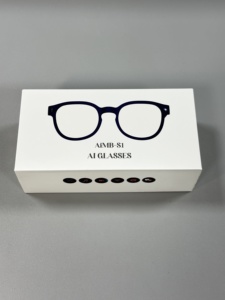 Gafas Inteligentes con IA AIMB-S1, 270 mAh, Antivibración, Transferencia WiFi, ChatGPT, Carga Magnética, Llamadas de Voz - Product Image 3