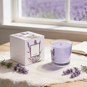 Boîtes cadeaux en carton de luxe avec logo personnalisé, boîte à bougie parfumée en papier, emballage - Product Image 2