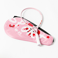 Raquettes de tennis en aluminium de haute qualité personnalisées OEM de 21 pouces, raquettes de tennis de plage en plastique pour joueurs professionnels, polyester