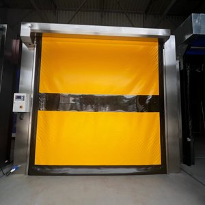 Phòng lạnh nhôm tốc độ cao xoắn ốc màn trập cửa - Product Image 2