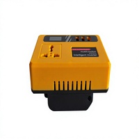 HJT Chargeur USB Type C, alimentation 220V, batterie au lithium, onduleur avec lumière LED pour le camping en plein air