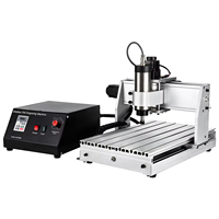 Machine de fraisage CNC à 3/4 axes de haute précision 300/800/1500W, mini fraiseuse CNC de bureau 3040 avec certificat CE