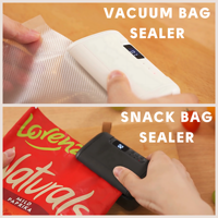 60kPa 16W 800mAh 8cm 1.5L/min coupe-sac tuyau externe cuisine alimentaire machine sous vide portative scelleuse sous vide