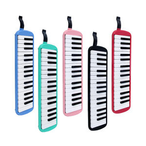 Strumento Melodica Air Piano tastiera pianoforte 32 tasti Melodica con tubi lunghi morbidi bocchini corti - Product Image 3