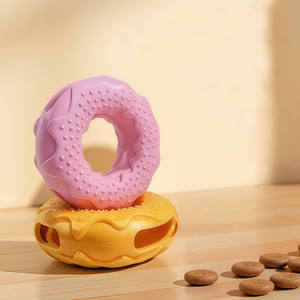 Nuovo arrivo trattare dispensazione Tpr molare Chew Donut Pet <span class=keywords><strong>Dog</strong></span> giocattolo - Product Image 1
