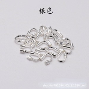 หัวเข็มขัดรูปตัวยูชุบทองแดงสำหรับทำสร้อยคอ DIY อุปกรณ์เสริมขายส่ง - Product Image 4