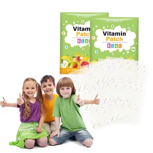 2023 popular OEM ODM tela no tejida PU película niños vitamina parche absorción transdérmica niños vitaminas almohadillas
