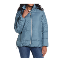 Veste matelassée coupe-vent et chaude pour femme CONMR, à capuche, rembourrée et matelassée, pour le camping, les voyages et les tenues décontractées