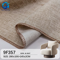 # Housse de canapé en tissu d'ameublement uni 100% polyester respirant, durable et de haute qualité 9F357