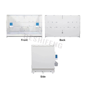2024 cages à oiseaux d'élevage empilables de haute qualité <span class=keywords><strong>cage</strong></span> à oiseaux grande <span class=keywords><strong>cage</strong></span> à oiseaux en métal - Product Image 5