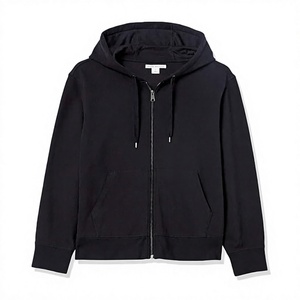 Black <b>Gothic</b> Zip-Up <b>Hoodie</b> With Glitter Butterfly Print Oversized Unisex Knitted Sweatshirt Autumn Streetwear - Product Image 4
