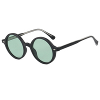 Lunettes de soleil Superhot Eyewear 42532 Mode 2024 Rétro Rond Protection UV400 Vacances Fête Décoratives