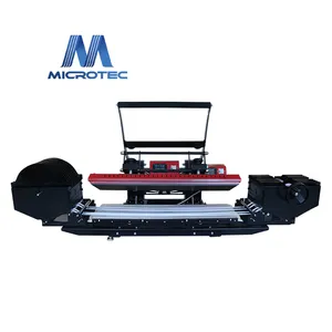 MICROTEC lanyard printing machine dye sublimation LZP-40-DH Double Heating lanyard sublimation machine