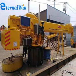 Grue de bateau de grue de pont hydraulique rigide télescopique <span class=keywords><strong>marine</strong></span> à vendre - Product Image 3