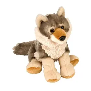 Animal pelúcia bonito cão pelúcia brinquedos/pelúcia brinquedos/brinquedos personalizados lobo pelúcia