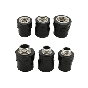 Zhengxin ZX-0100 100% HDPE ép phun OBM <span class=keywords><strong>PE</strong></span> phụ kiện giảm tốc Ống thép không gỉ mịn ổ cắm nam PN6-16 3 năm - Product Image 5