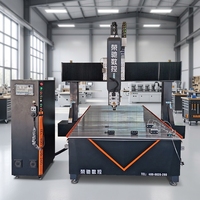 Máquina Fresadora CNC de 4 Ejes Rongchi, Máquina de Tallado y Grabado en Madera 3D para Muebles, Puertas y Esculturas, Directo de Fábrica