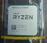 Pour processeur AMD Ryzen 5 5600GT 6 cœurs 12 threads 3,6 GHz 16 Mo Socket AM4 65W