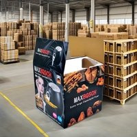 Grande taille pli papier Karton Carton déménagement boîte carton ondulé boîtes d'emballage pour déménagement expédition en gros