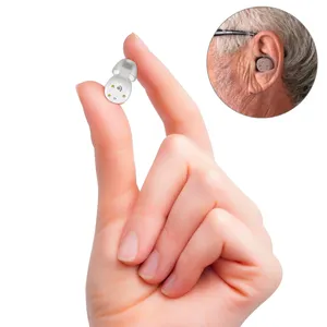 Soroya Trending Types for Deaf Elderly Ear Hearing Super Invisible Mini Micro Rechargeable CIC Digital Hearing Aid