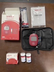 Glucómetro Inteligente Sinocare Safe AQ con Tiras Reactivas - Product Image 3