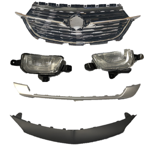 Rejilla embellecedora cromada para parachoques delantero estilo GX para Buick Encore 2020 2021 2022 con bisel antiniebla sin orificios para sensores - Product Image 2