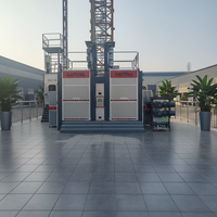 Moteur de monte-charge et d'ascenseur électrique pour chantier, boîte de vitesses, pompe à engrenages - Haute efficacité, capacité de charge 2000 kg, hauteur de levage 150 m