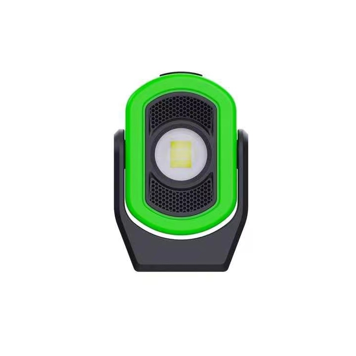 Green Rechargeable LED Work Light Portable Pocket Working Lights for Car Repair IP65 Waterproof Dimmable with Magnetic Function