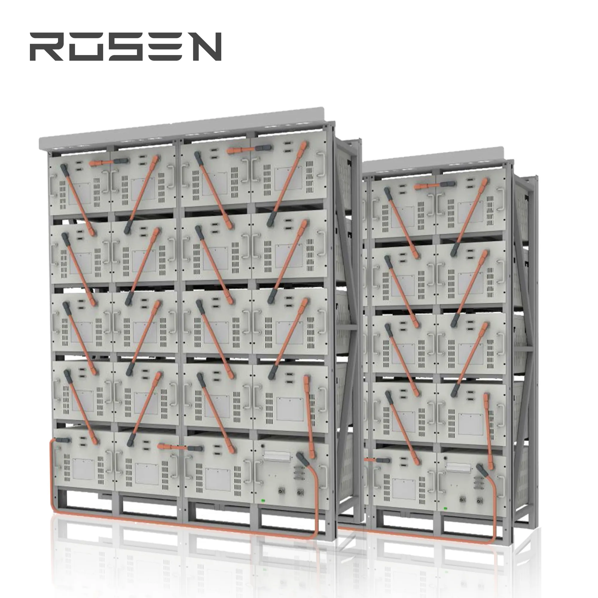 Rosen pin lithium power100kwh 150kwh 200kwh dễ dàng để cài đặt gói lưu trữ sản xuất ESS lai năng lượng mặt trời hệ thống năng lượng Ess