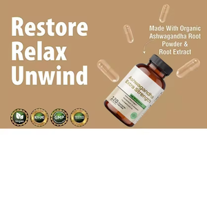 แคปซูล Ashwagandha กำหนดเองได้ยานอนหลับบรรเทาความเครียดอารมณ์สนับสนุน KSM 66 Ashwagandha แคปซูลความแข็งแรง3000มิลลิกรัมพลังงานสนับสนุน - Product Image 5