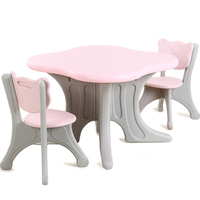 Yoofeel — meuble rétractable en plastique pour enfants, chaise et bureau d'étude avec tiroirs, simple