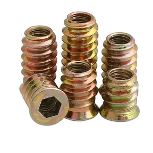Factory Sell Threaded Inserts For Wood Type D Insert Nut Insert Nuts