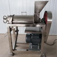 Singal-Stage Fruit Uicer Pers Schroef Juicer Industriële Extractor Machine Oranje Watermeloen Apple Koud Perssap Machine