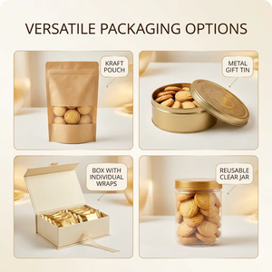 Biscuits de qualité supérieure, délicieux gâteaux au beurre, biscuits à la noix de coco, emballage <span class=keywords><strong>personnalisé</strong></span>, biscuits porte-bonheur - Product Image 4