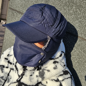 Abbigliamento invernale cappello in pelliccia di castagno con copricapo e scaldacollo - Product Image 1