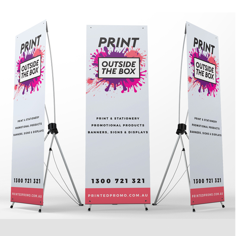 Advertisement Exhibition Retractable Display Stand X