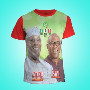 T-shirts de Campagne en Gros par Sublimation, T-shirt d'Élection Blanc Politique pour Hommes, Prix Abordable - Product Image 2