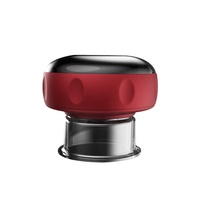 Ensemble de massage à ventouses électriques professionnel 4 en 1, 12 vitesses, portable, en carbone et bambou, certifié CE, pour soulager les douleurs corporelles
