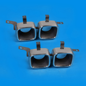 Embout d'échappement 97 mm pour Toyota Alphard, embout de silencieux double sortie carrée en acier inoxydable, accessoire de <span class=keywords><strong>tuning</strong></span> automobile Vellfire - Product Image 5