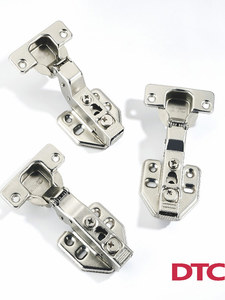 DTC Dongtai 304 Stainless Steel S96 1.2mm Thick Built-in <strong>Hinge</strong> <strong>Wardrobe</strong> Cabinet <strong>Door</strong> Damping Buffer Smooth Hydraulic <strong>Hinge</strong> - Product Image 3