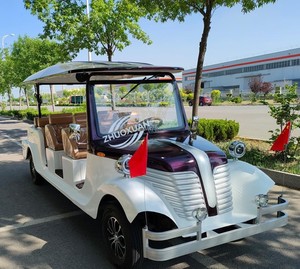 Vehículo Eléctrico de Turismo de Largo Alcance con Batería de Litio, 8 Asientos, Autobús Turístico Recargable para Hoteles y Resorts - Product Image 6