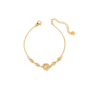 Bracelet à Chaîne Fine en Acier Inoxydable 316L Plaqué Or PVD, Bijou Durable et Résistant pour Femme - Product Image 2