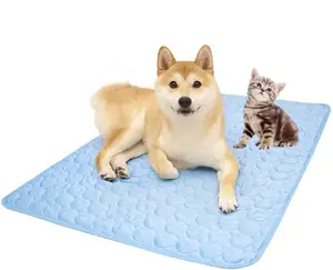 개를위한 냉각 매트 고양이 애완 동물 수면 매트 물 침대 통기성 애완 동물 상자 패드 광섬유 손 씻기 1pc/opp 가방 7-15 일 P-XB-0391 DQ