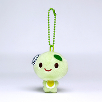 Anoeo 8cm Classic Kawaii Tofu Hot Spring Bun Peluche Squishy Jouet Anti-stress en TPR et Polyester avec Rembourrage en Coton PP Écologique