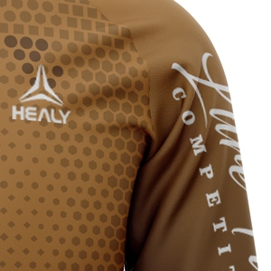 Vêtements personnalisés Veste de pêche respirante pour l'extérieur Veste Rash Guard pour hommes Slim Fit Half Zip - Product Image 6