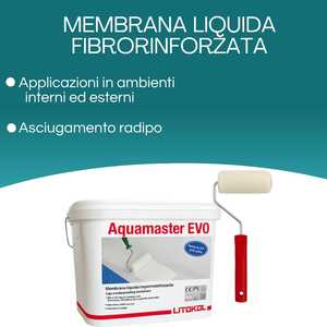 Litokol Aquamaster EVO 5 Kg Membrana Liquida Pronta all'Uso per Pareti e Pavimenti - Product Image 3