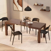 Nouveau design de meubles de salle à manger et de cuisine modernes ensemble table à manger et chaises extensibles peu encombrants table à manger extensible en bois