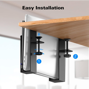Supporto portatile regolabile da scrivania laterale in metallo con supporto per punzone gratuito con supporto per notebook appesi per soggiorno in <span class=keywords><strong>cucina</strong></span> - Product Image 2